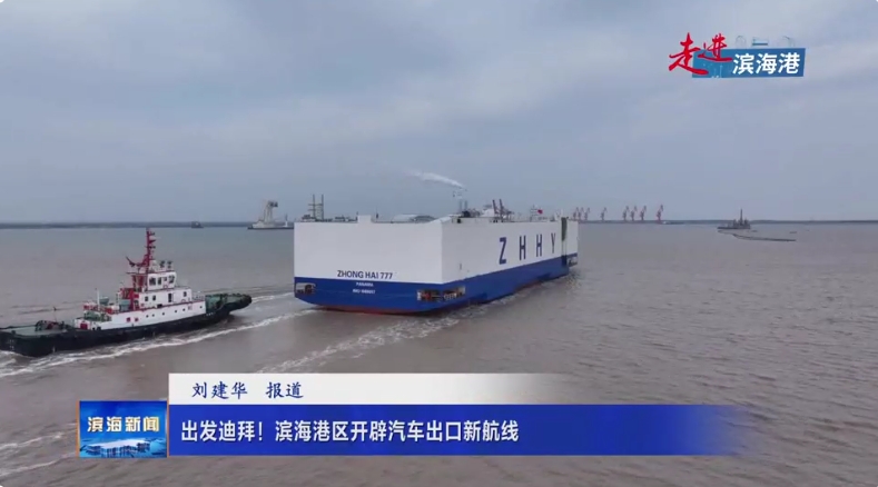 【走進(jìn)濱海港】出發(fā)迪拜！濱海港區(qū)開辟汽車出口