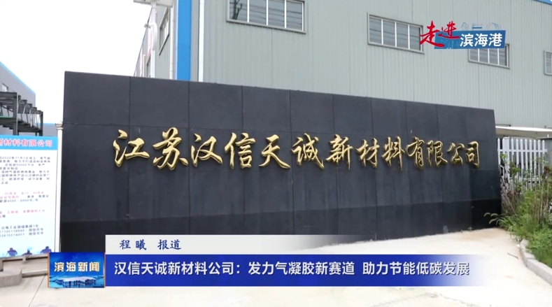【走進濱海港】漢信天誠新材料公司：發(fā)力氣凝膠