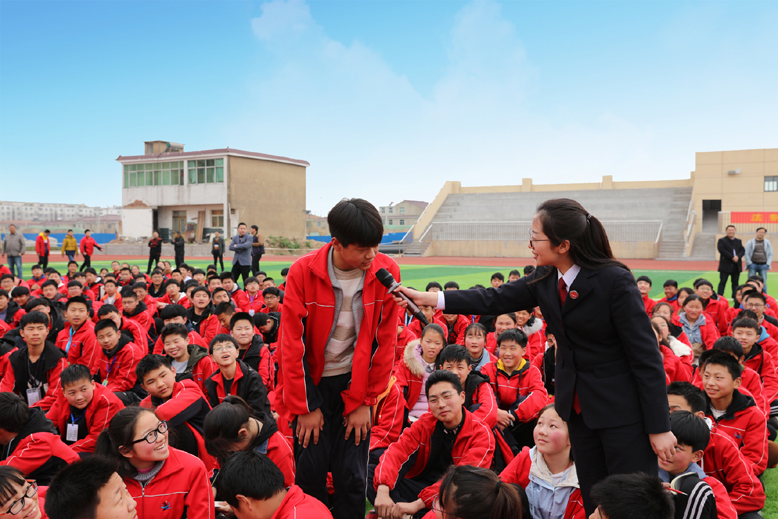 “守護青春，向校園欺凌說不”法治報告會
