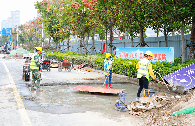 阜東北路污水管道改造、育才西路雨污管網(wǎng)分流工程