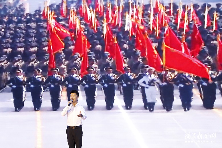 我縣舉行新兵入伍歡送儀式暨慰問(wèn)演出活動(dòng)